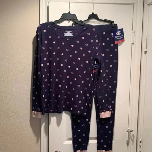 Champion Pajamas 2 Pc Set Women’s Size Small NWT - Picture 1 of 7